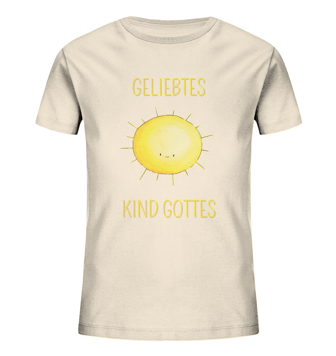 Geliebtes Kind Gottes - Kids Organic Shirt - wertvoll und geliebt