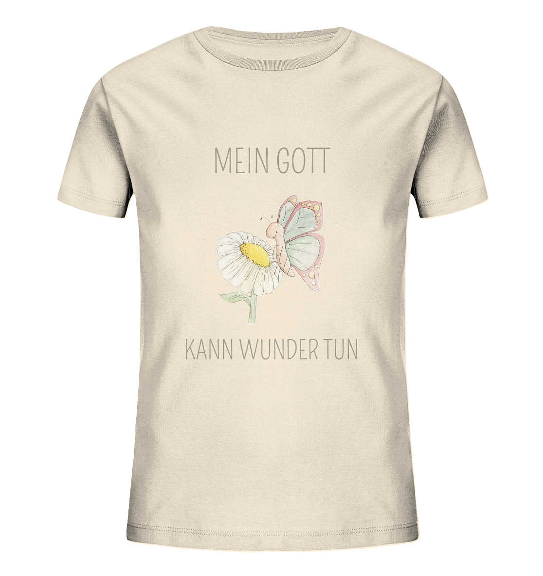 Mein Gott kann Wunder tun - Kids Organic Shirt - wertvoll und geliebt