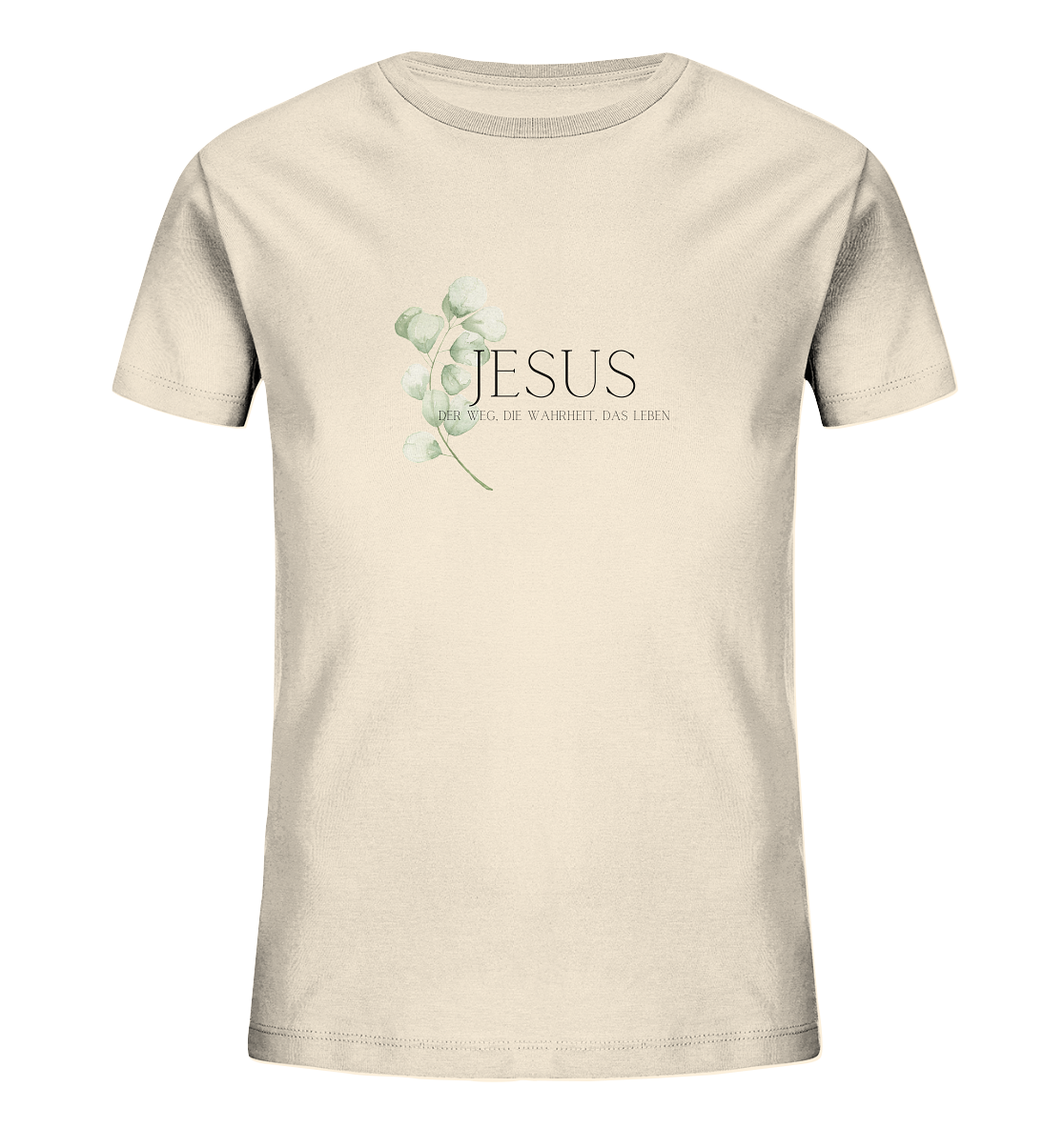 Jesus - der Weg, die Wahrheit, das Leben - Kids Organic Shirt - wertvoll und geliebt