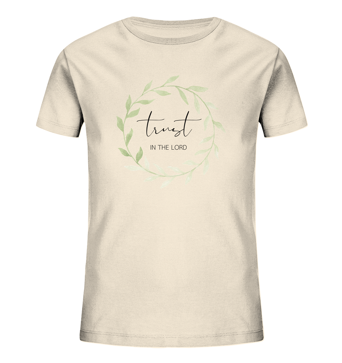 trust - Kids Organic Shirt - wertvoll und geliebt