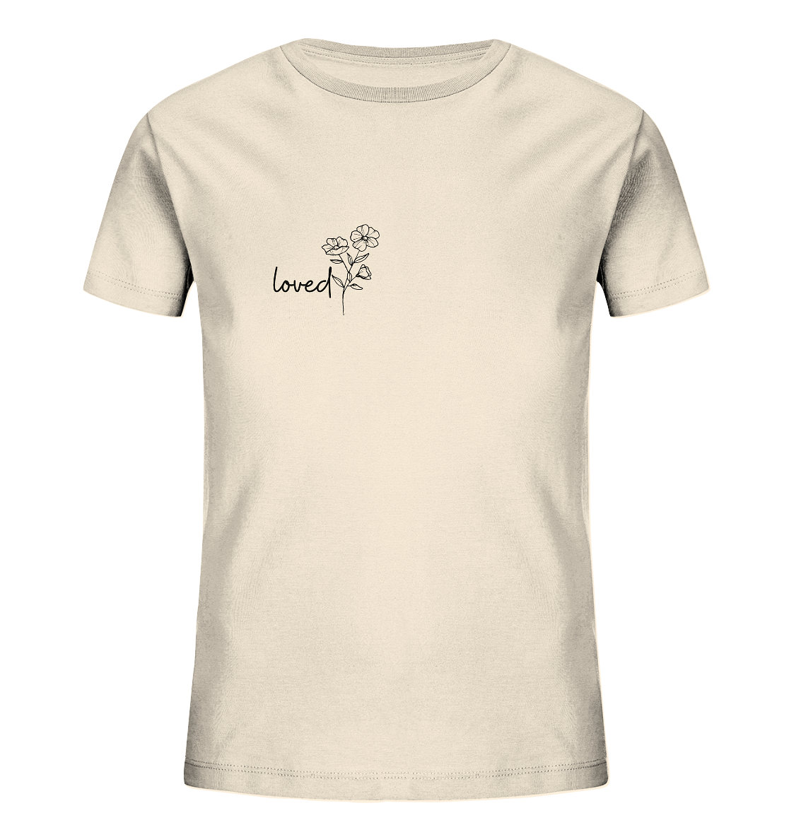 loved - Kids Organic Shirt - wertvoll und geliebt
