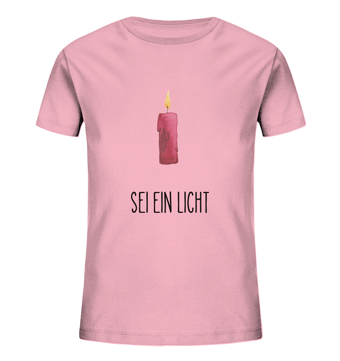 Sei ein Licht - Kids Organic Shirt - wertvoll und geliebt