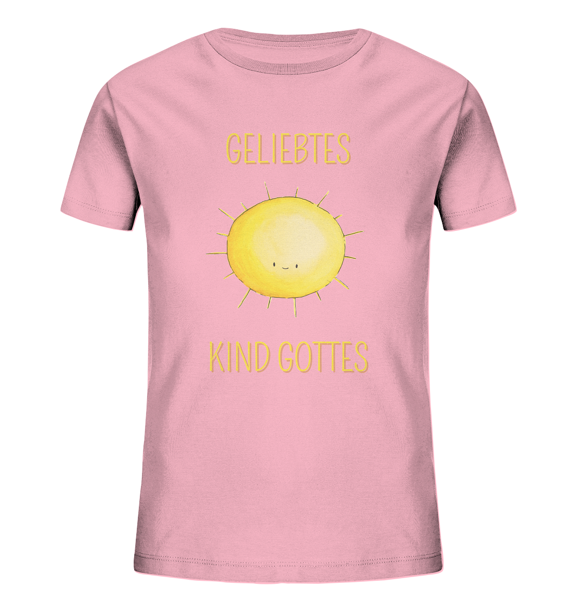 Geliebtes Kind Gottes - Kids Organic Shirt - wertvoll und geliebt