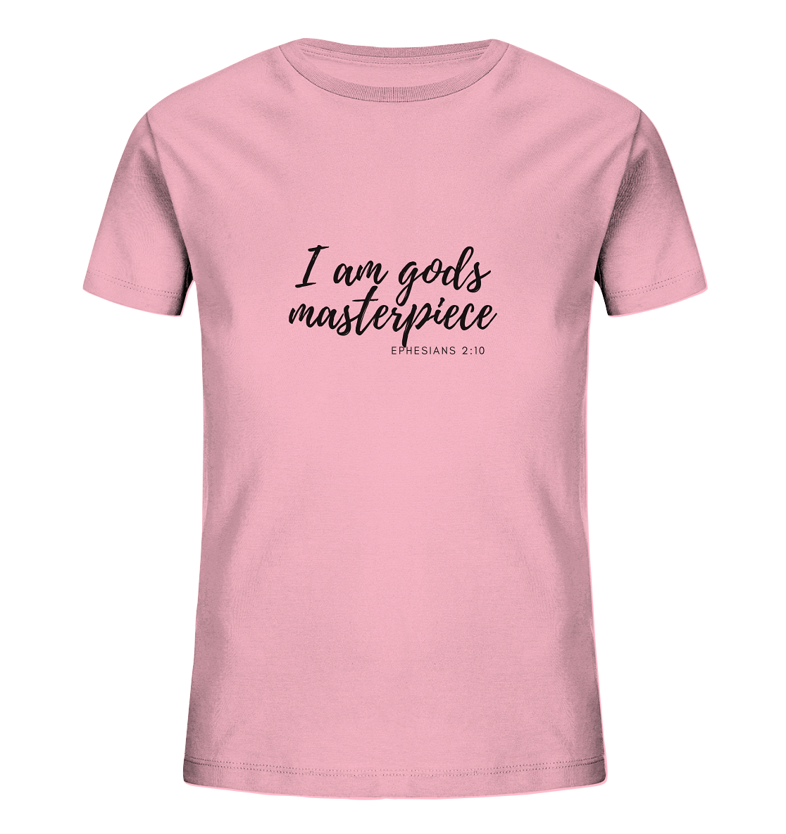 Gods Masterpiece - Kids Organic Shirt - wertvoll und geliebt