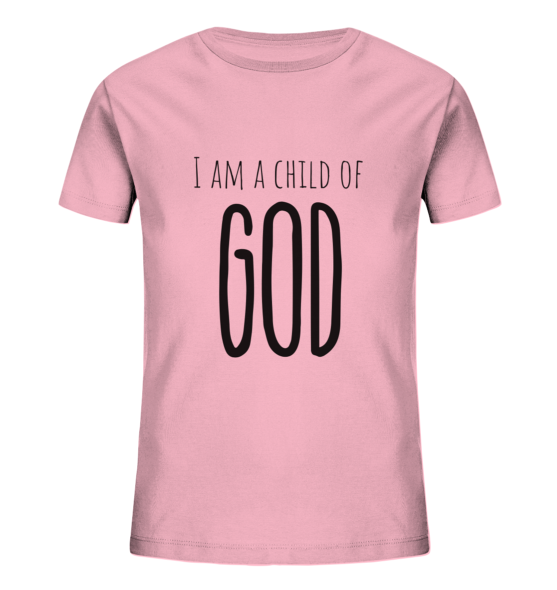 I am a child of God - Kids Organic Shirt - wertvoll und geliebt
