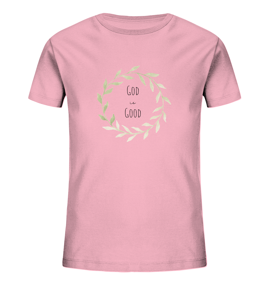God is good - Kids Organic Shirt - wertvoll und geliebt
