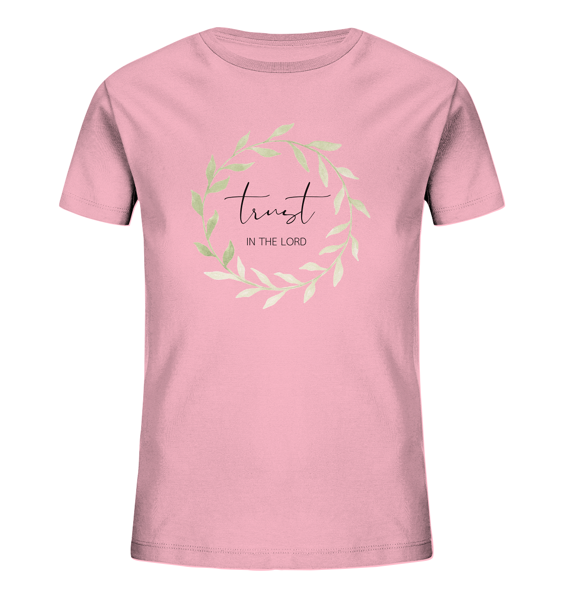 trust - Kids Organic Shirt - wertvoll und geliebt
