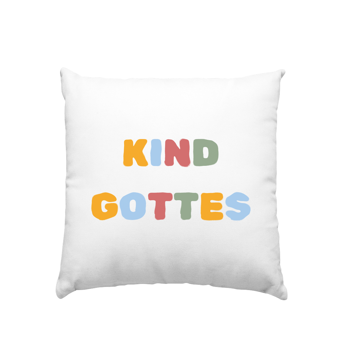 Kind Gottes - Kissen 40x40cm - wertvoll und geliebt
