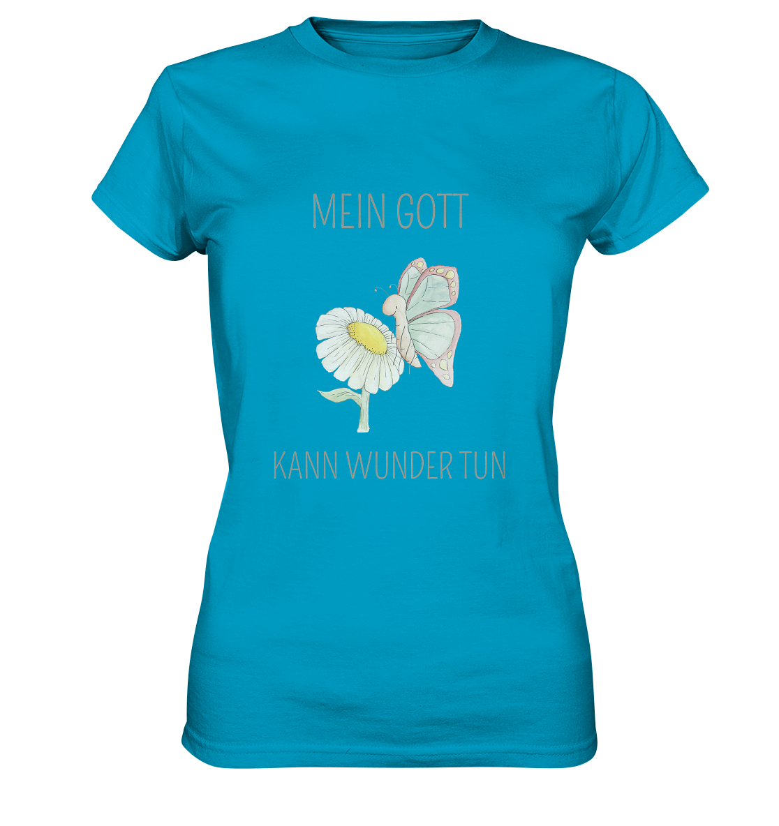 Mein Gott kann Wunder tun - Ladies Premium Shirt - wertvoll und geliebt