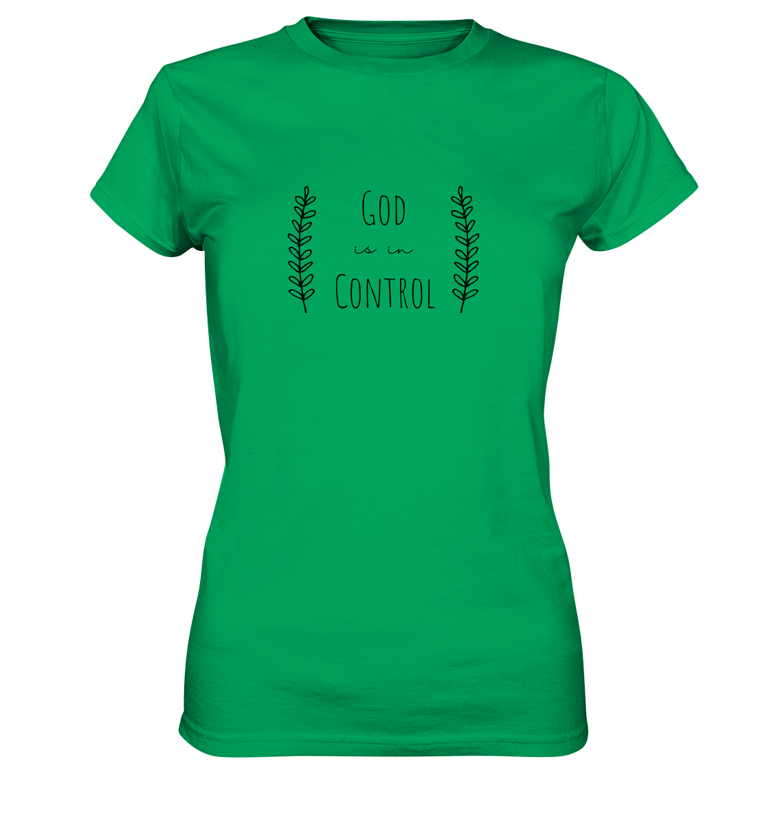 God is in control - Ladies Premium Shirt - wertvoll und geliebt