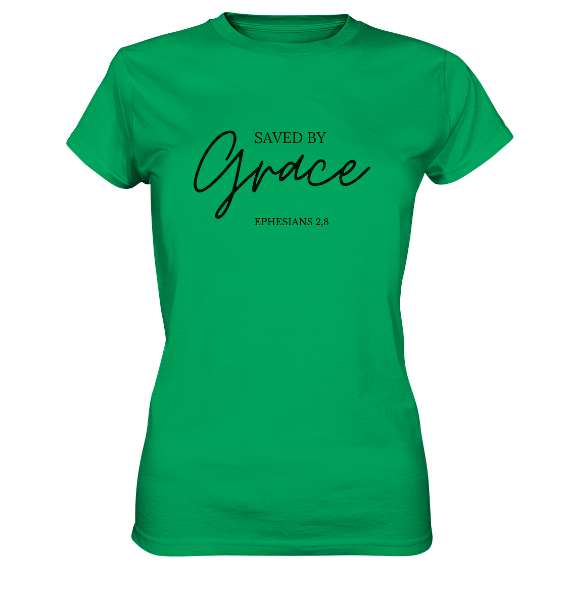 Saved by grace - Ladies Premium Shirt - wertvoll und geliebt