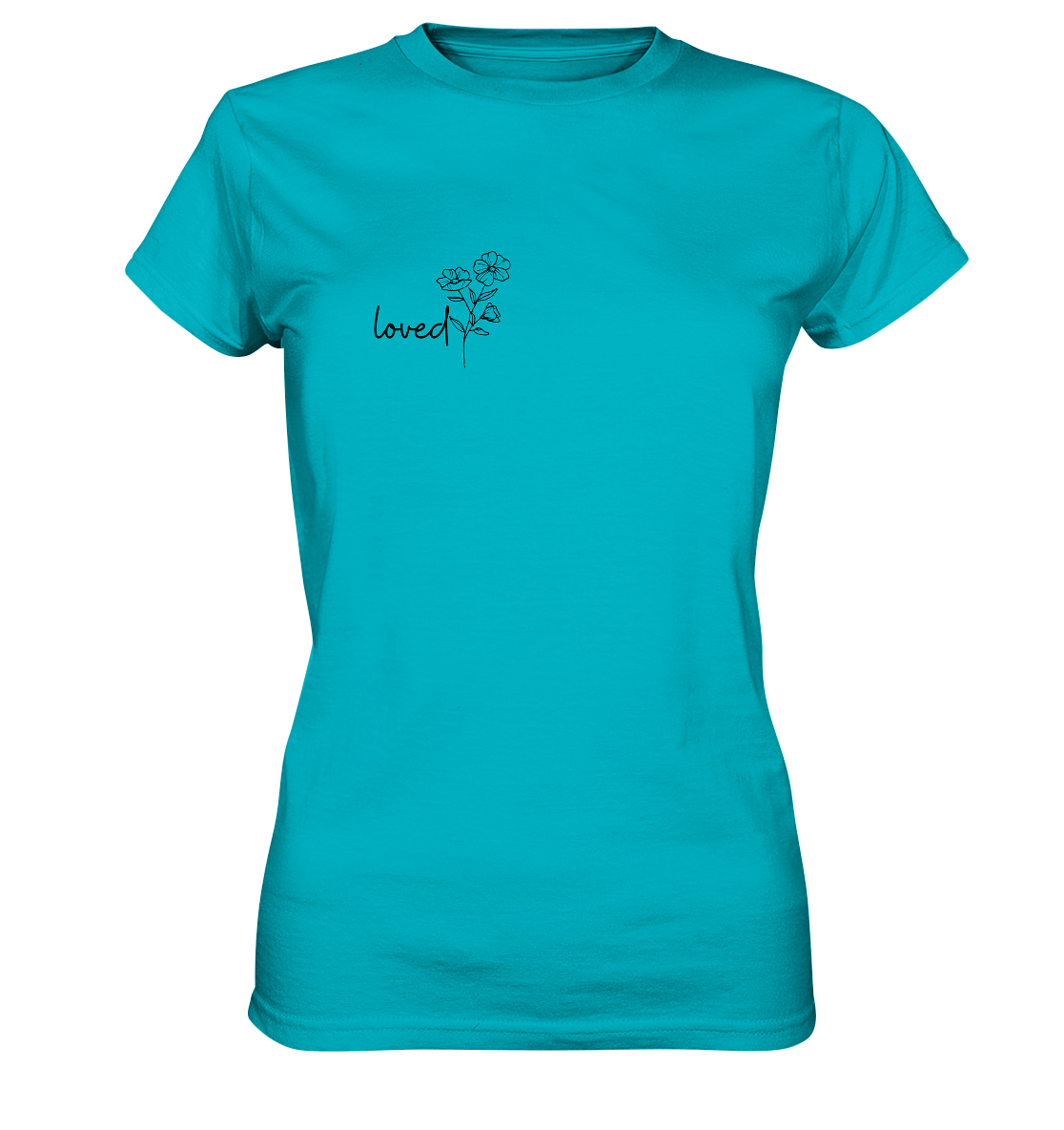 loved - Ladies Premium Shirt - wertvoll und geliebt