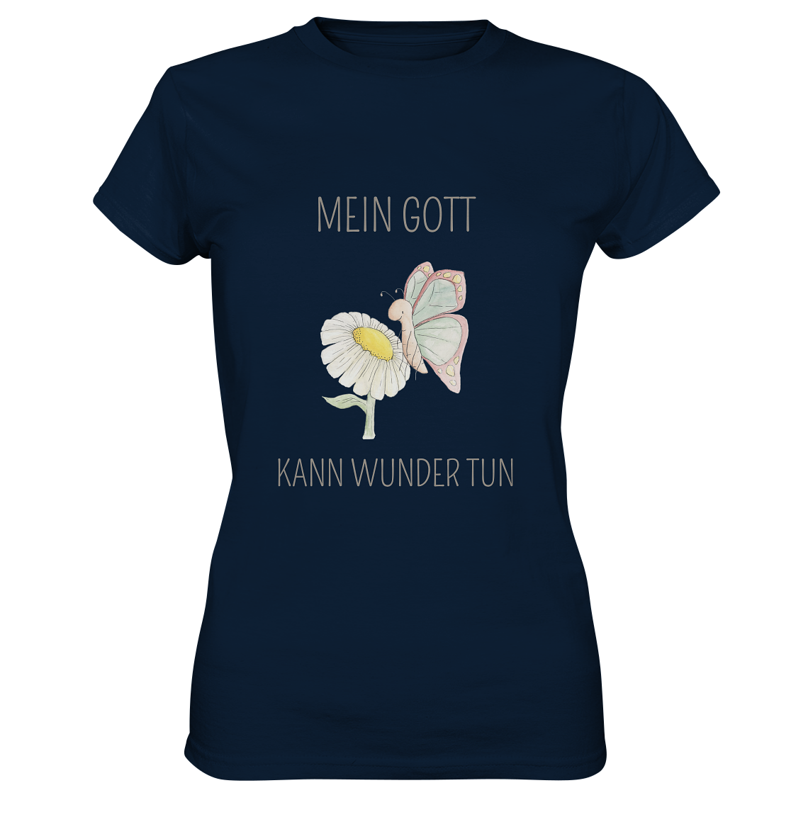 Mein Gott kann Wunder tun - Ladies Premium Shirt - wertvoll und geliebt