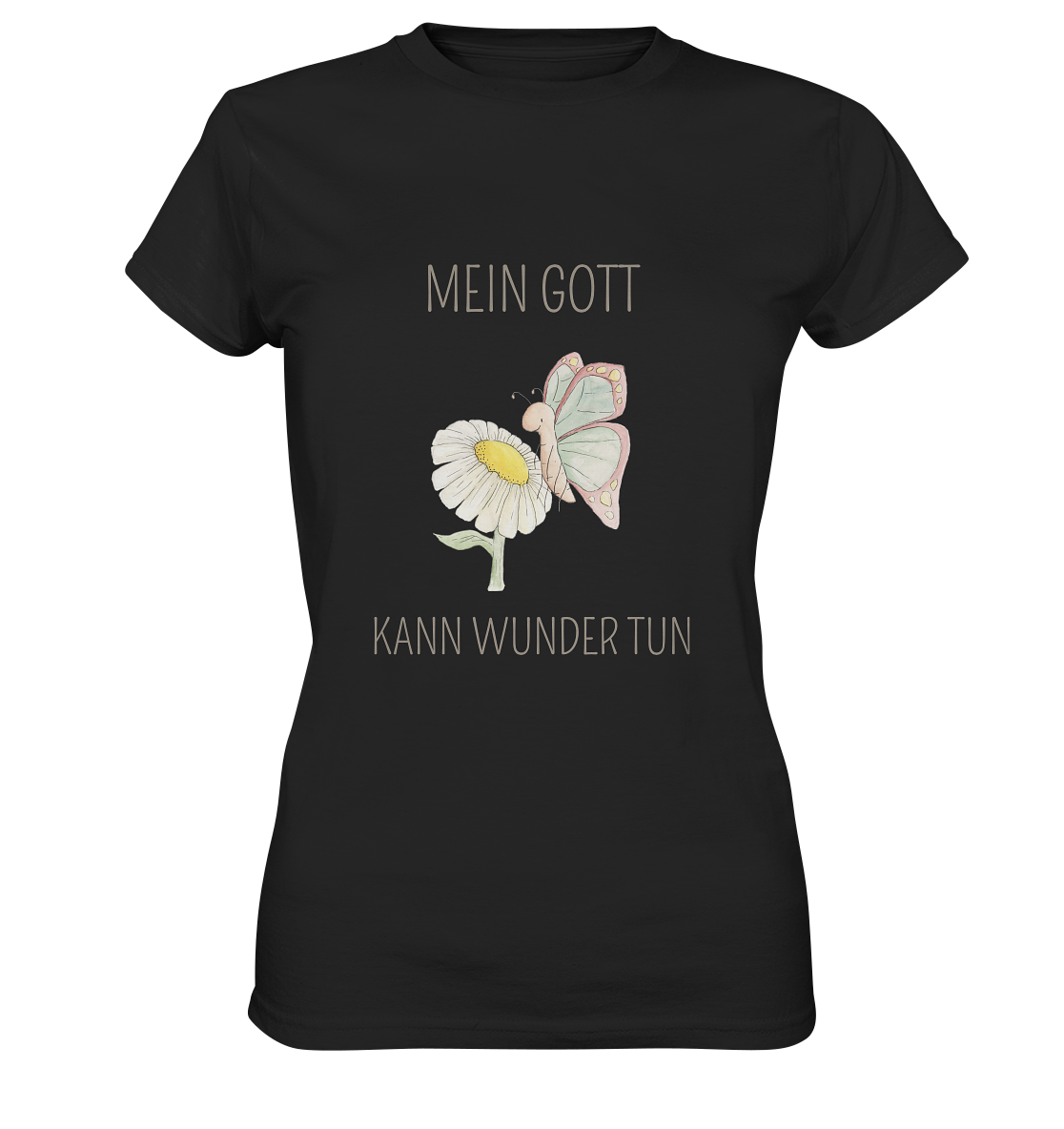 Mein Gott kann Wunder tun - Ladies Premium Shirt - wertvoll und geliebt