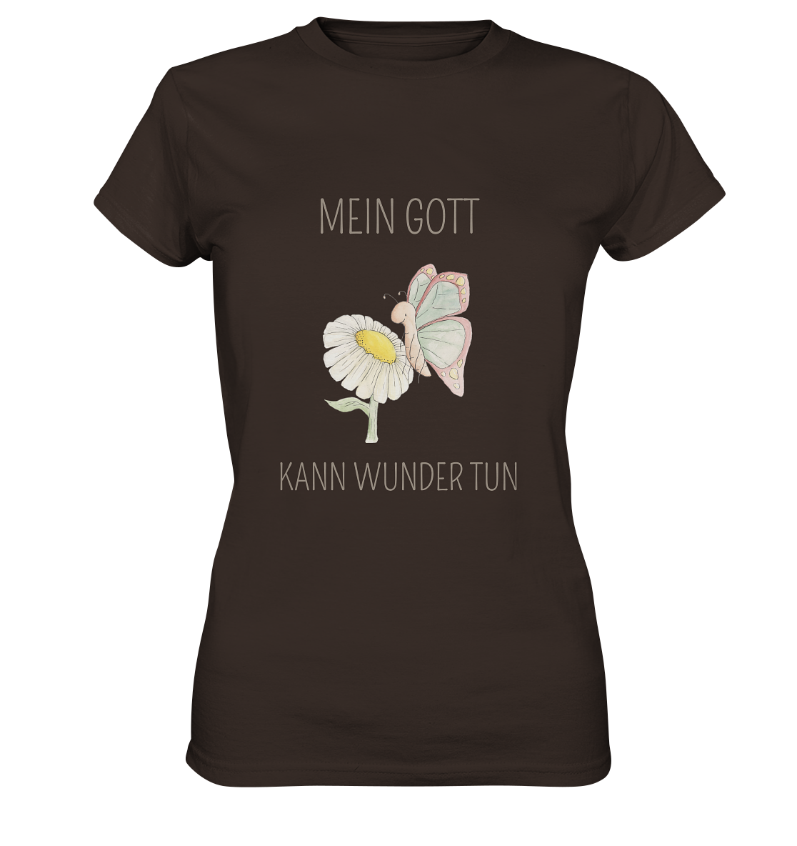 Mein Gott kann Wunder tun - Ladies Premium Shirt - wertvoll und geliebt