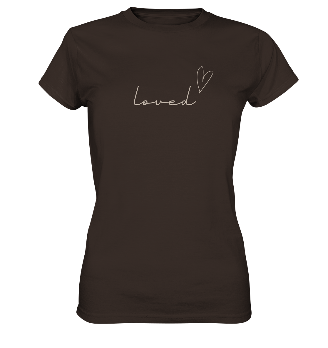 loved - Ladies Premium Shirt - wertvoll und geliebt