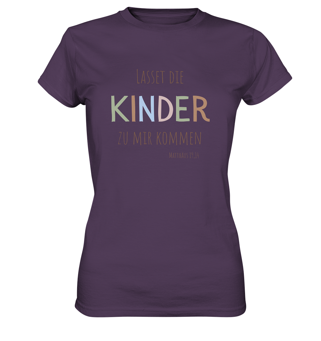 Lasset die Kinder zu mir kommen - Ladies Premium Shirt - wertvoll und geliebt