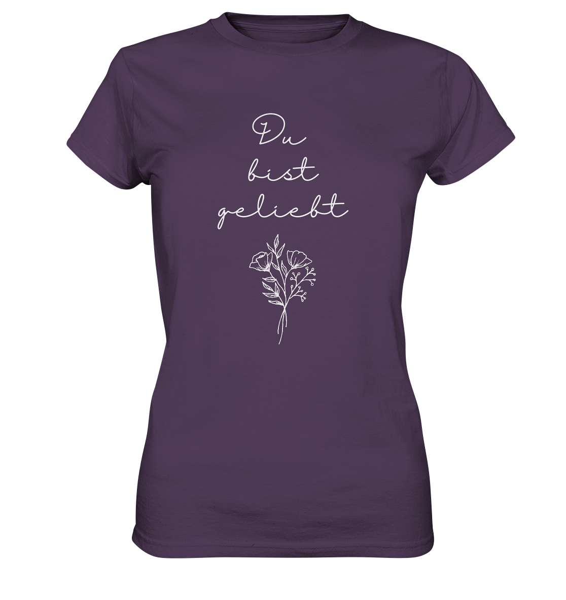 Du bist geliebt - Ladies Premium Shirt - wertvoll und geliebt
