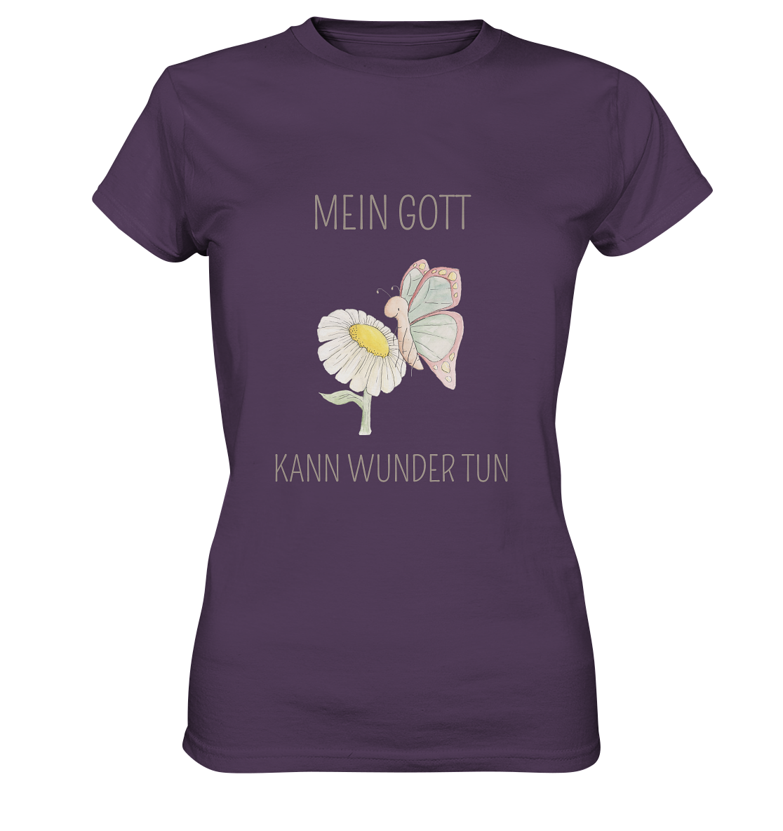 Mein Gott kann Wunder tun - Ladies Premium Shirt - wertvoll und geliebt
