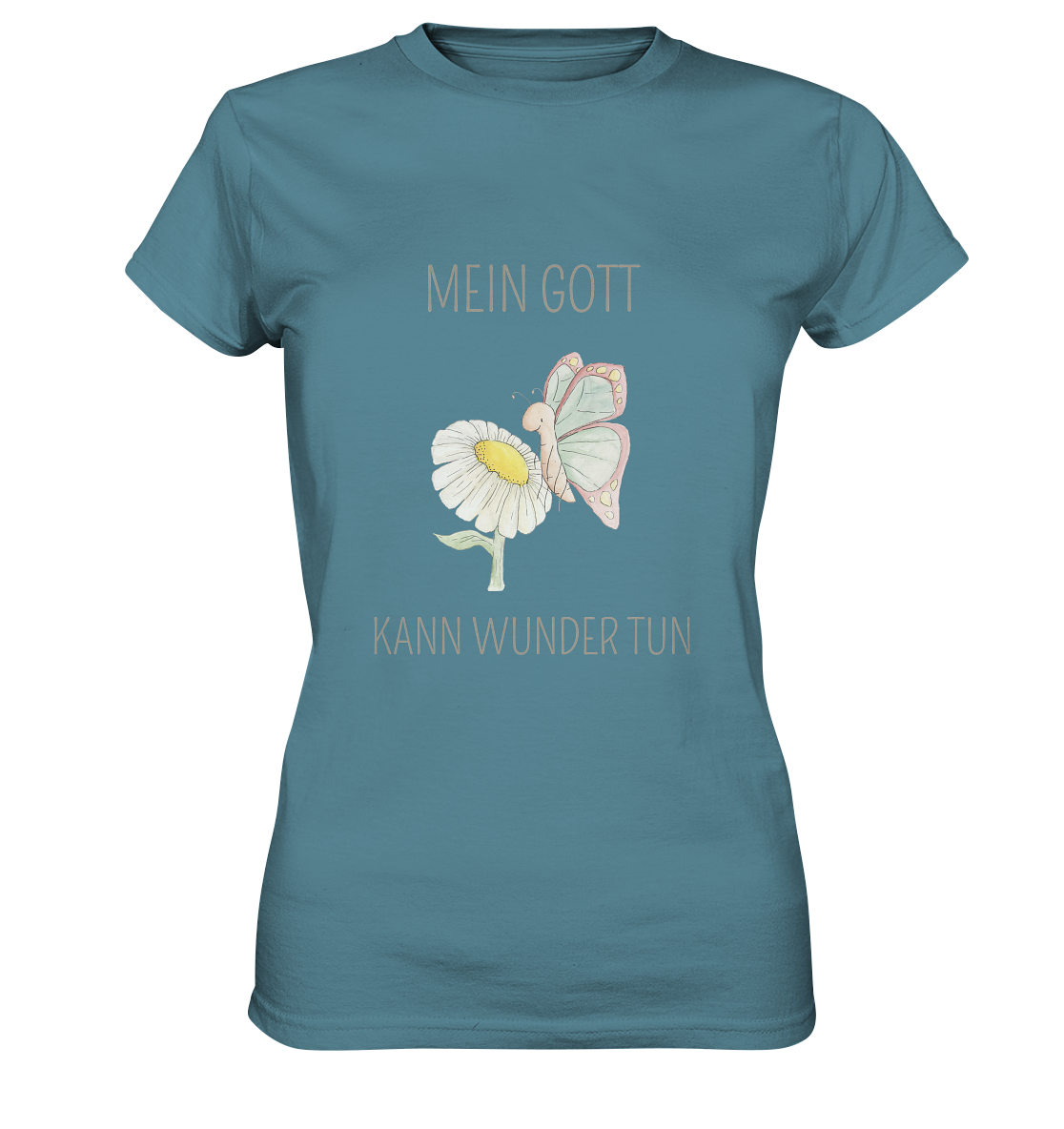 Mein Gott kann Wunder tun - Ladies Premium Shirt - wertvoll und geliebt