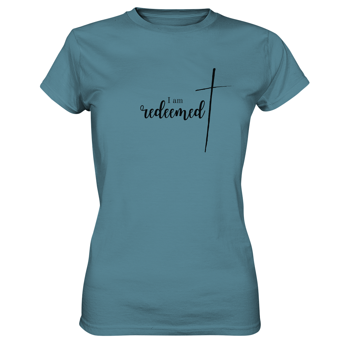 I am redeemed - Ladies Premium Shirt - wertvoll und geliebt