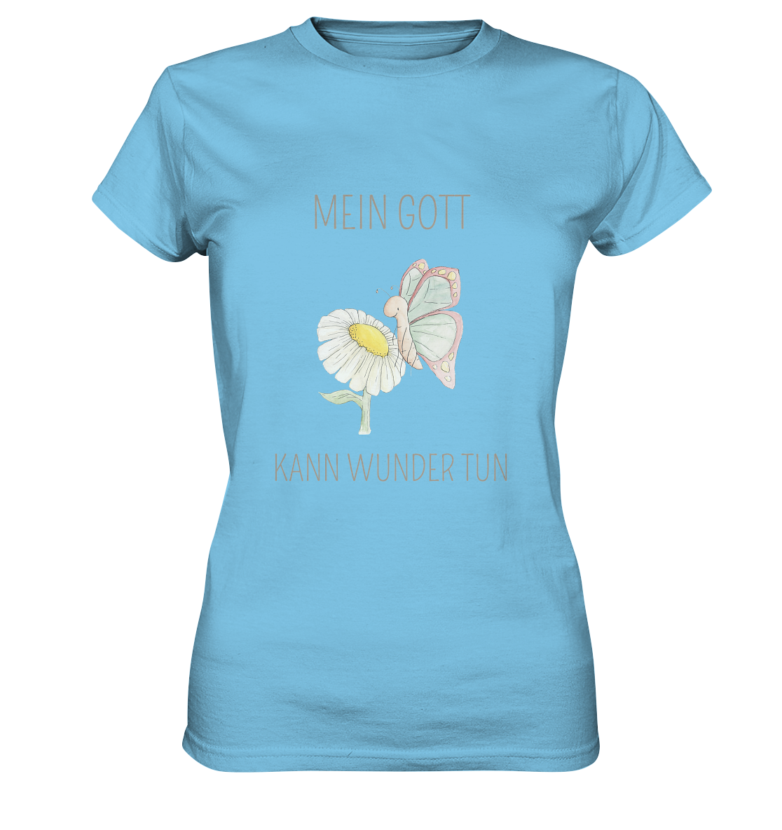 Mein Gott kann Wunder tun - Ladies Premium Shirt - wertvoll und geliebt