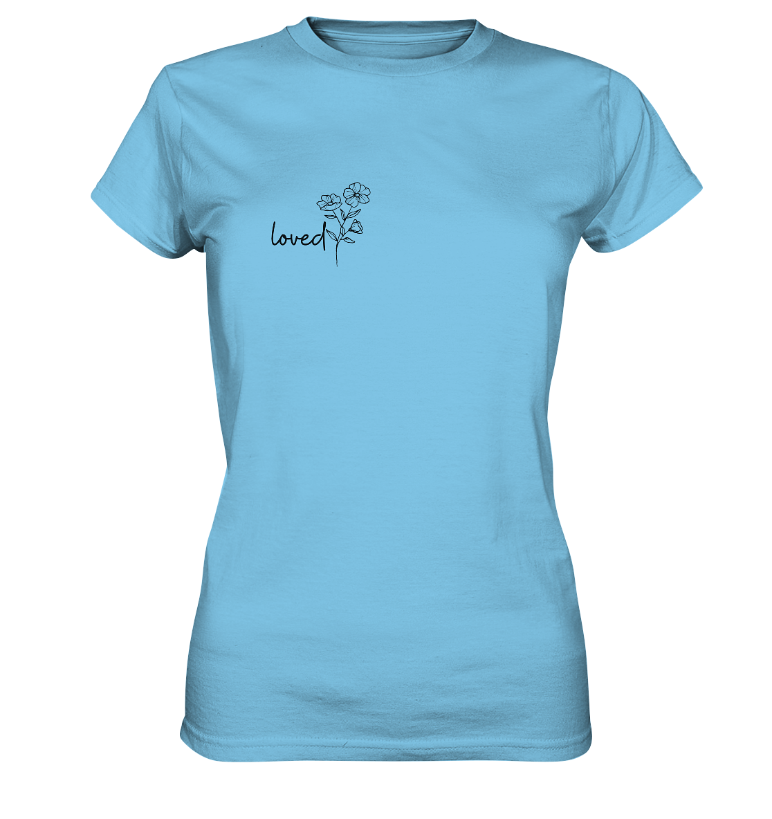 loved - Ladies Premium Shirt - wertvoll und geliebt