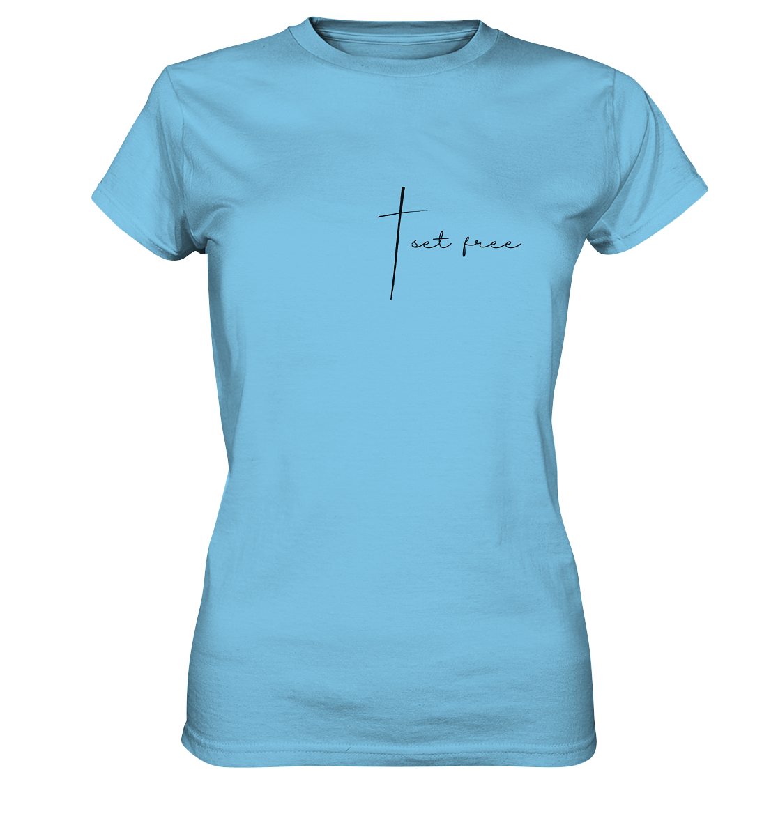 set free - Ladies Premium Shirt - wertvoll und geliebt
