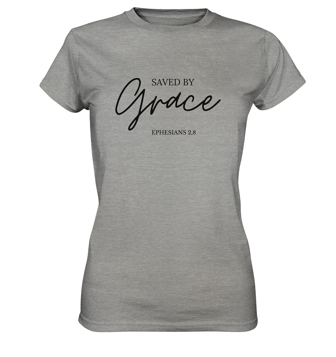 Saved by grace - Ladies Premium Shirt - wertvoll und geliebt