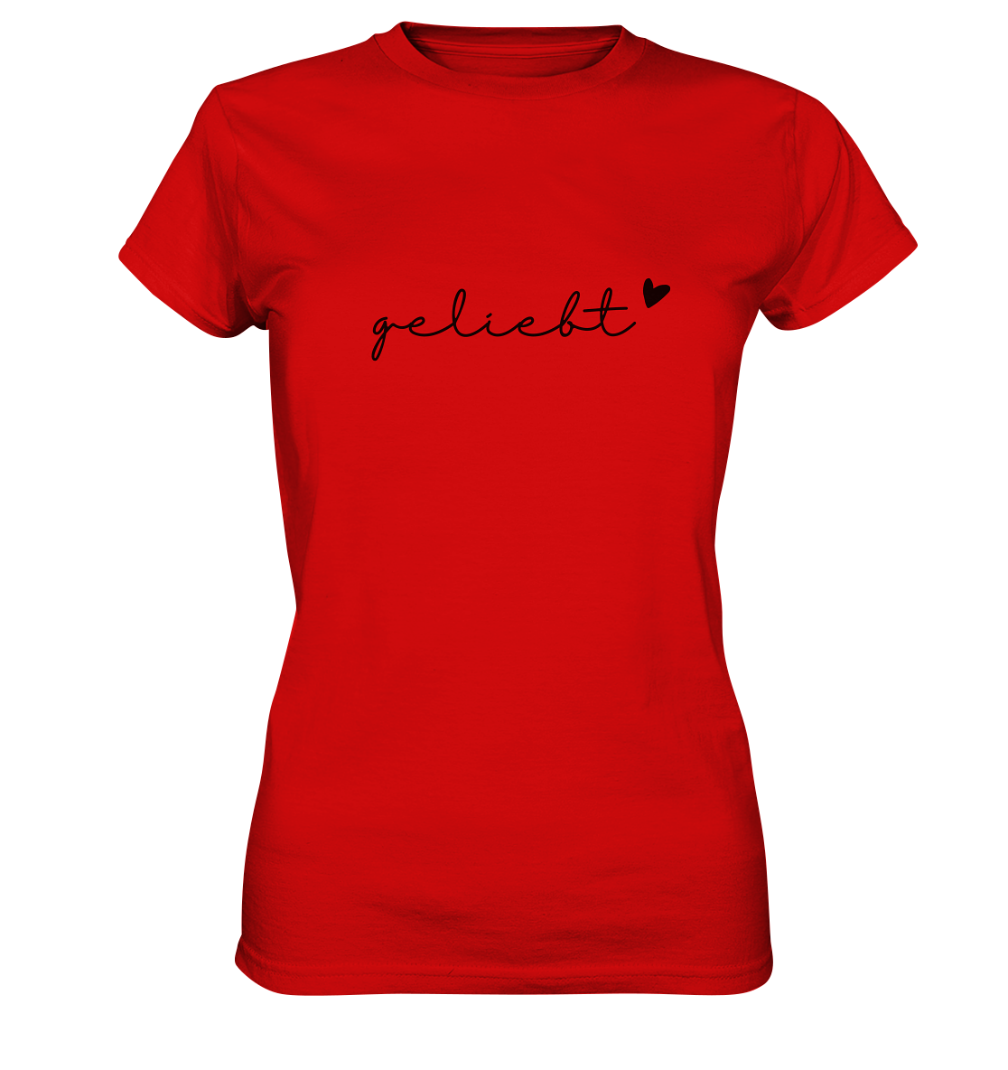 geliebt - Ladies Premium Shirt - wertvoll und geliebt