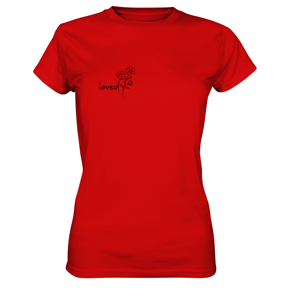 loved - Ladies Premium Shirt - wertvoll und geliebt