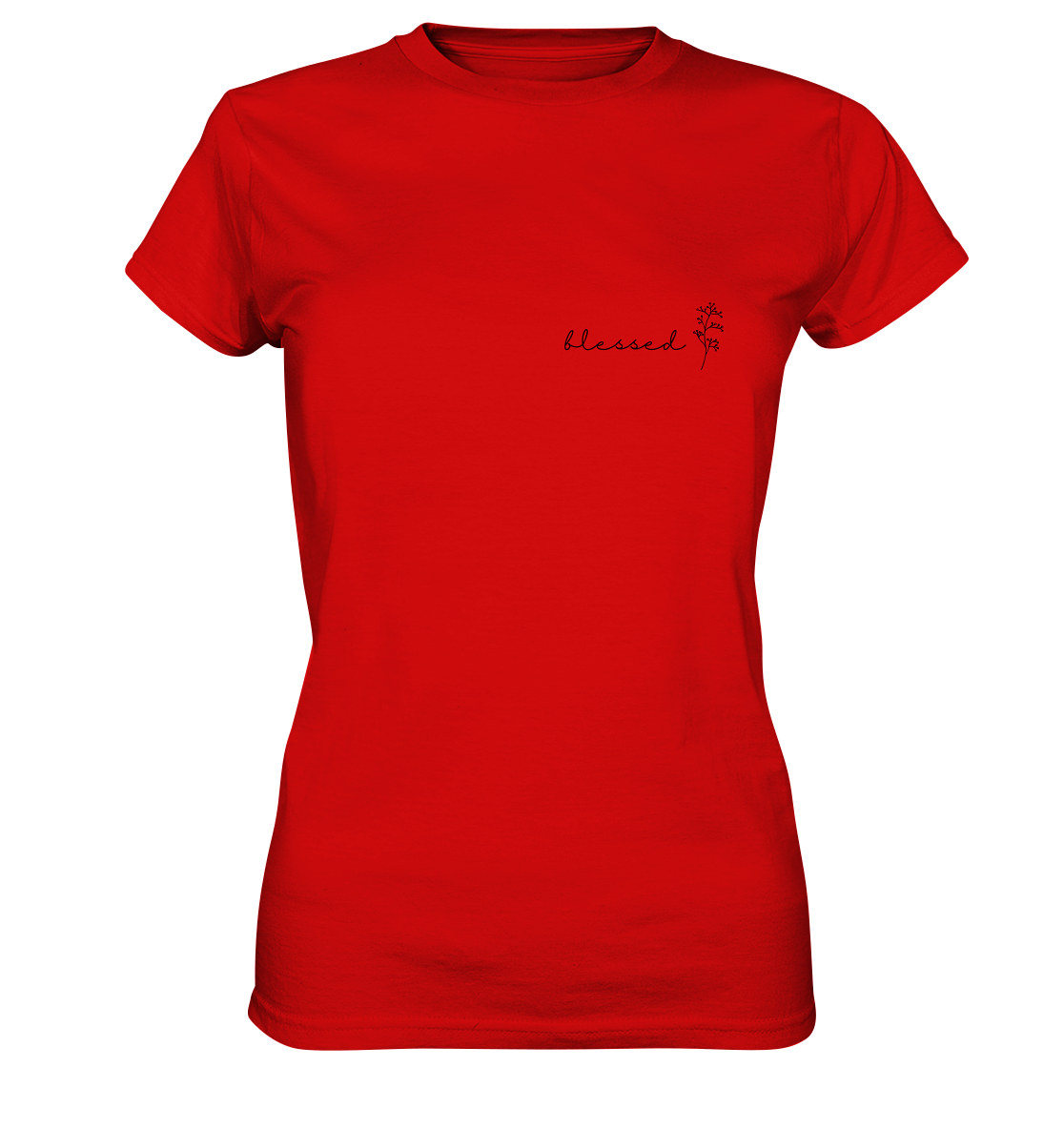 blessed - Ladies Premium Shirt - wertvoll und geliebt