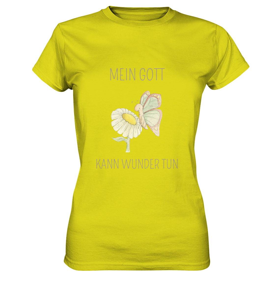 Mein Gott kann Wunder tun - Ladies Premium Shirt - wertvoll und geliebt