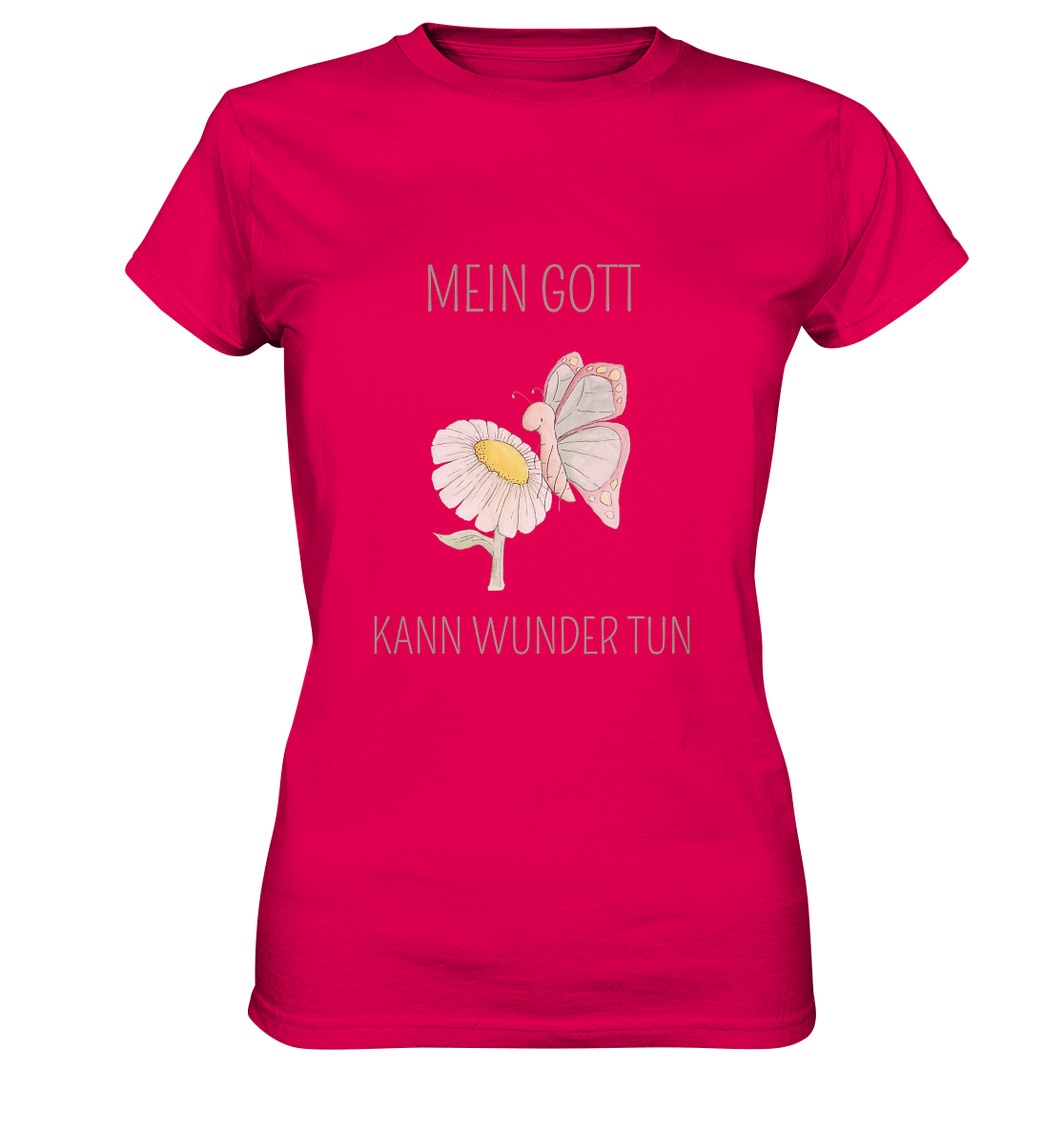 Mein Gott kann Wunder tun - Ladies Premium Shirt - wertvoll und geliebt