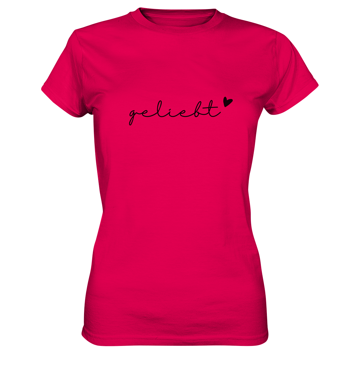 geliebt - Ladies Premium Shirt - wertvoll und geliebt