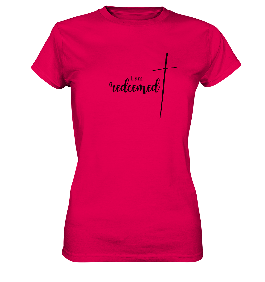 I am redeemed - Ladies Premium Shirt - wertvoll und geliebt