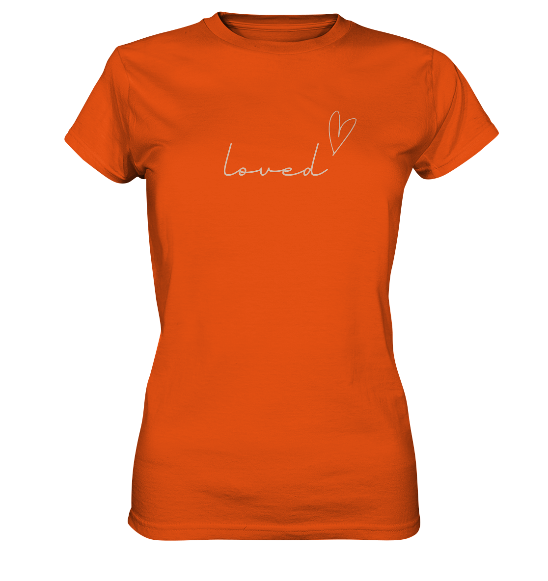 loved - Ladies Premium Shirt - wertvoll und geliebt