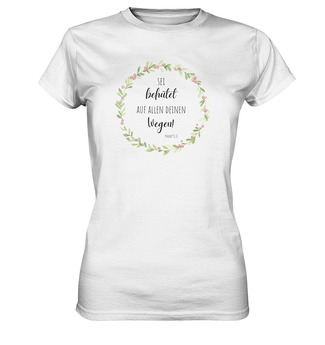 Sei behütet - Ladies Premium Shirt - wertvoll und geliebt