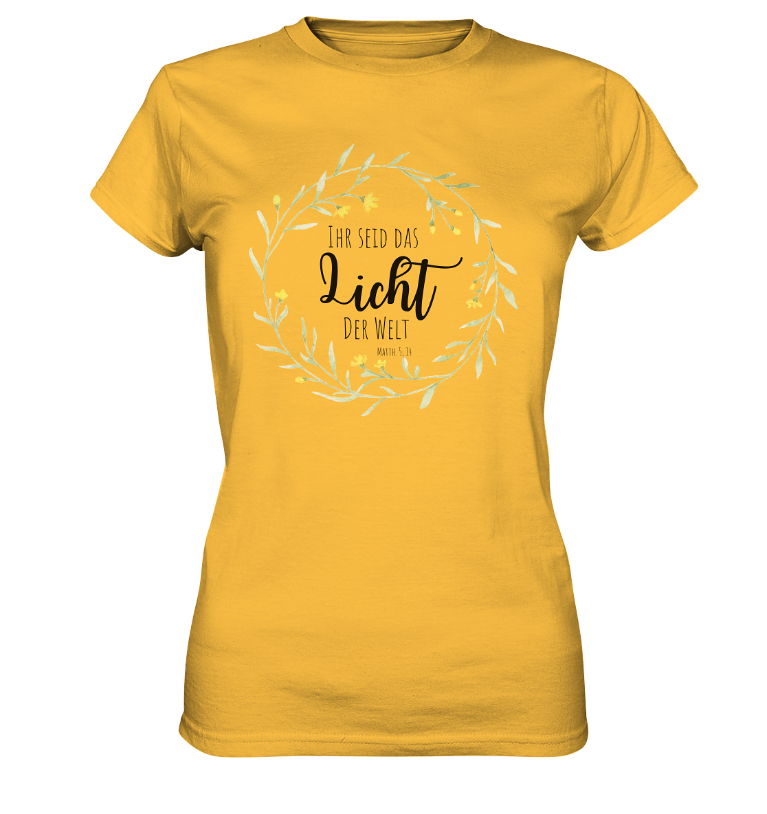 Licht der Welt - Ladies Premium Shirt - wertvoll und geliebt