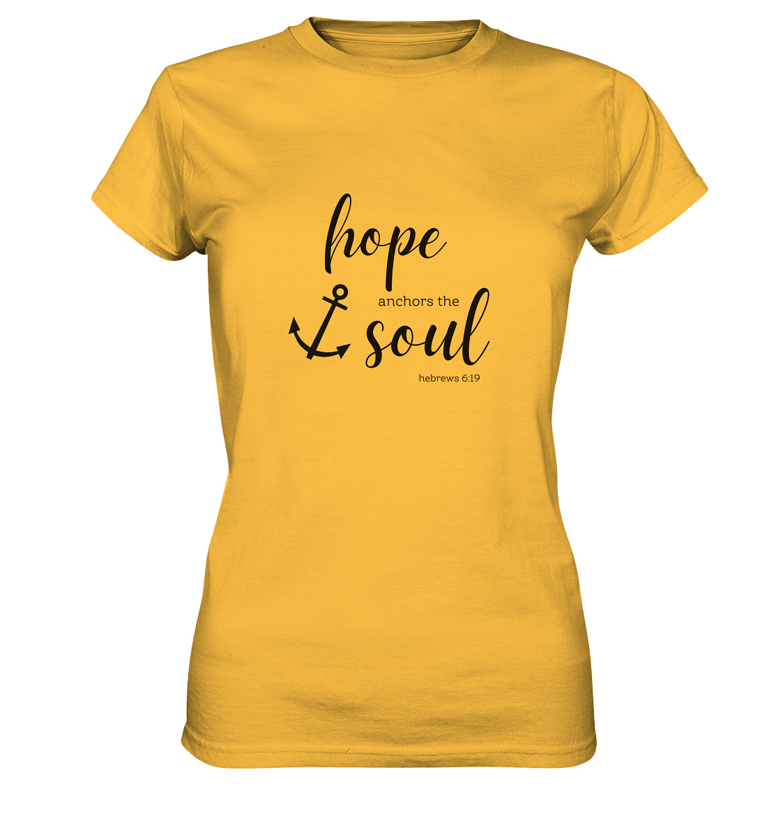 hope anchors the soul - Ladies Premium Shirt - wertvoll und geliebt