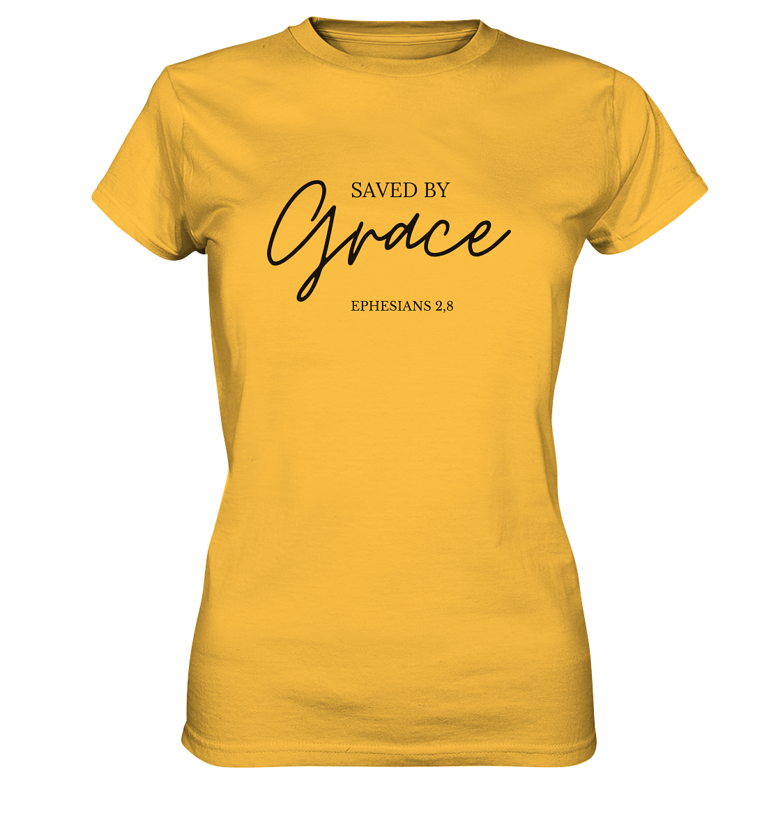 Saved by grace - Ladies Premium Shirt - wertvoll und geliebt