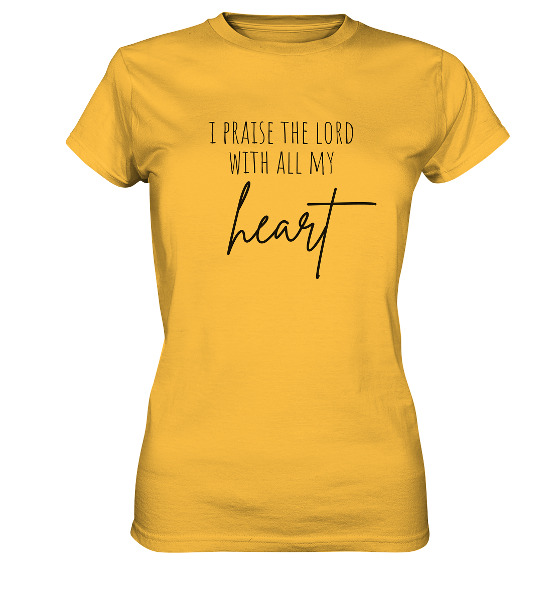 I praise the lord - Ladies Premium Shirt - wertvoll und geliebt