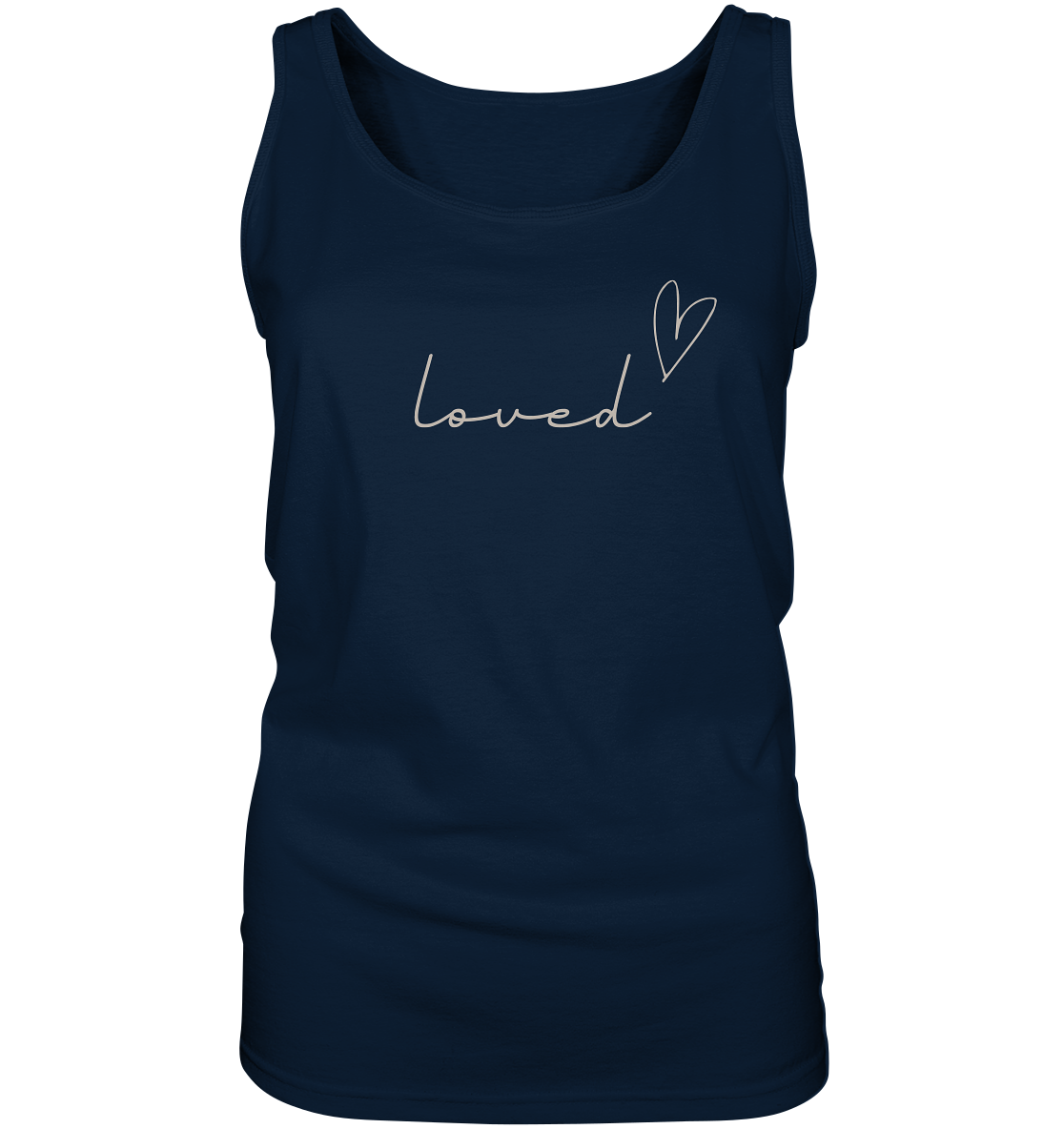 loved - Ladies Tank-Top - wertvoll und geliebt