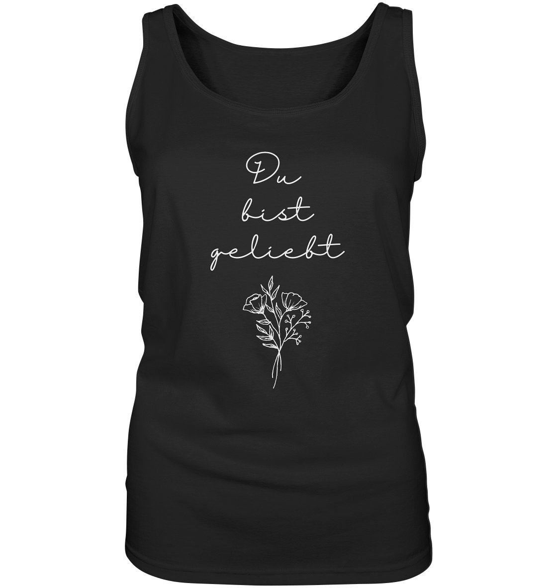 Du bist geliebt - Ladies Tank-Top - wertvoll und geliebt