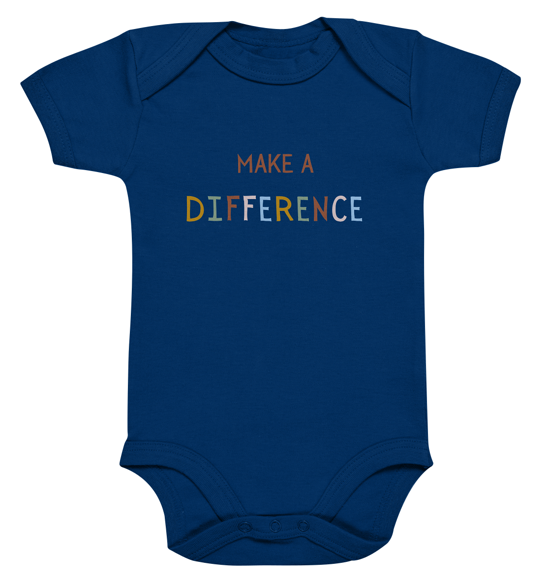 Make a difference - Organic Baby Bodysuit - wertvoll und geliebt