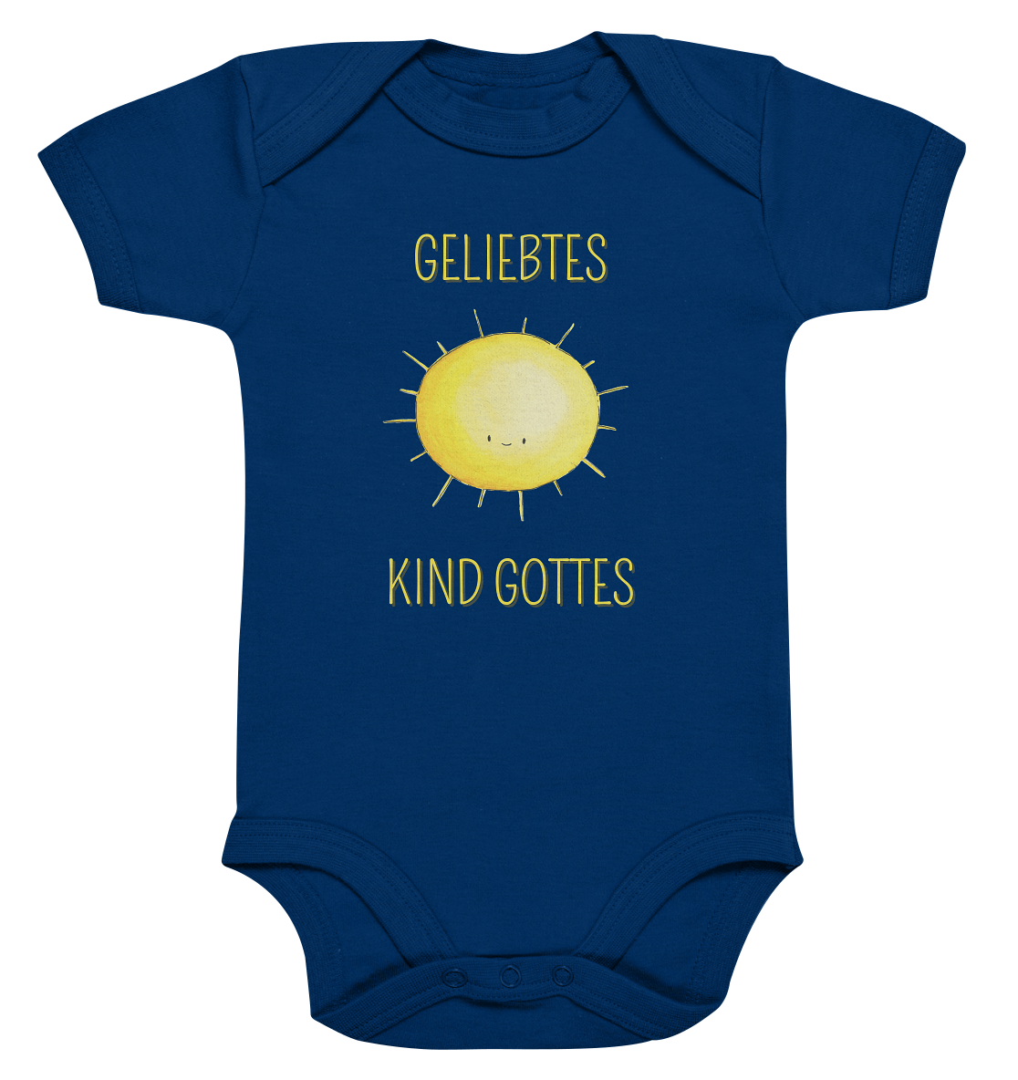 Geliebtes Kind Gottes - Organic Baby Bodysuit - wertvoll und geliebt