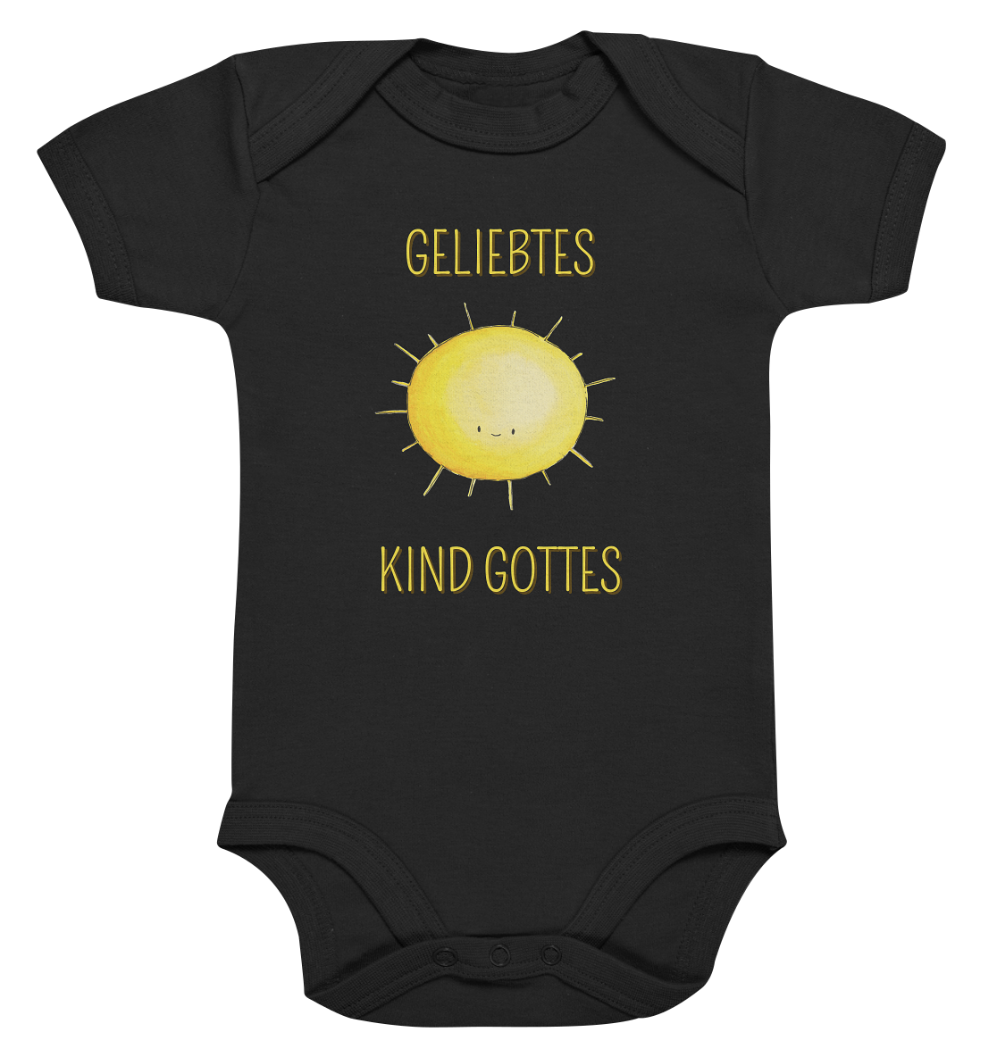 Geliebtes Kind Gottes - Organic Baby Bodysuit - wertvoll und geliebt