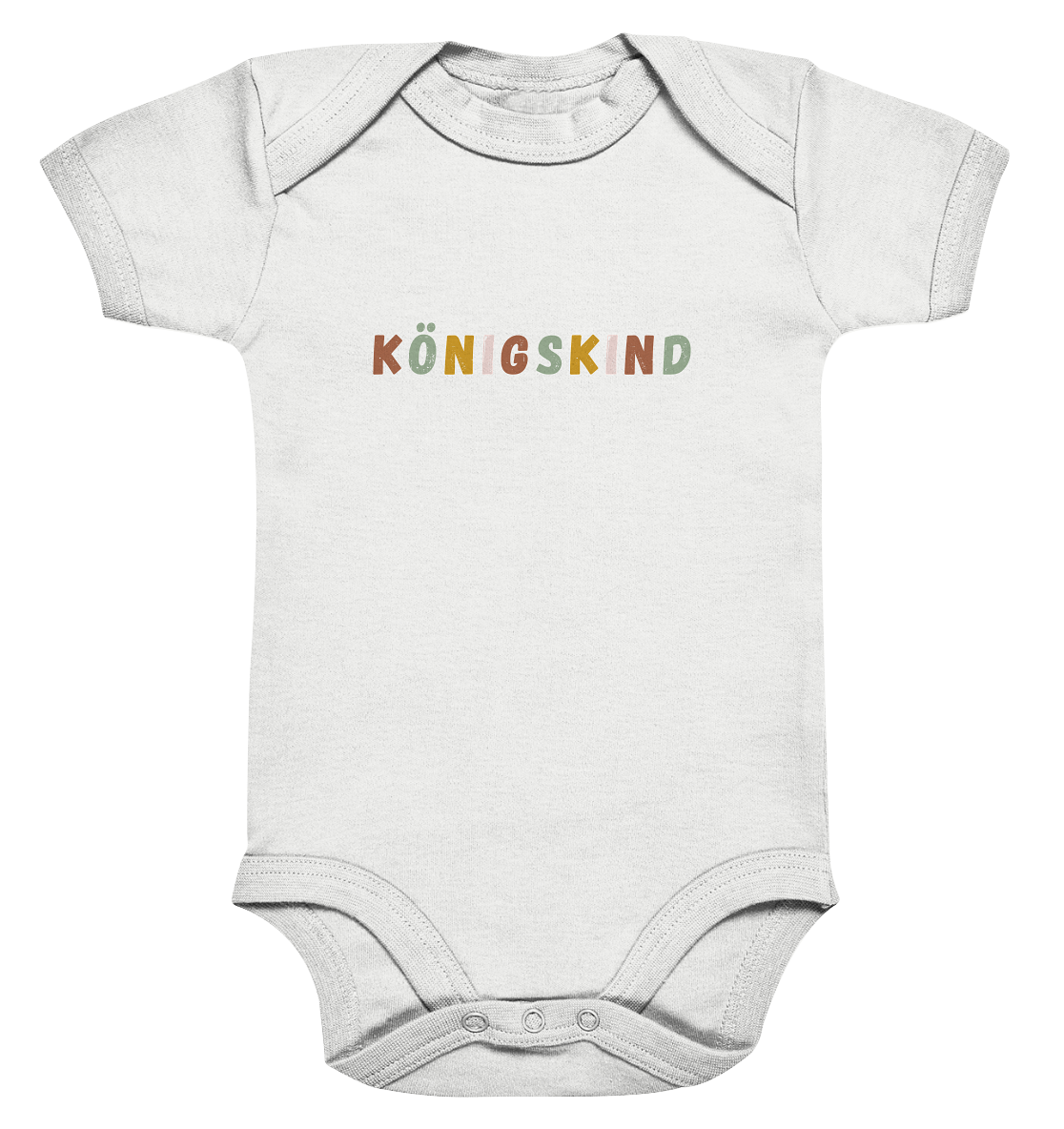 Königskind - Organic Baby Bodysuit - wertvoll und geliebt