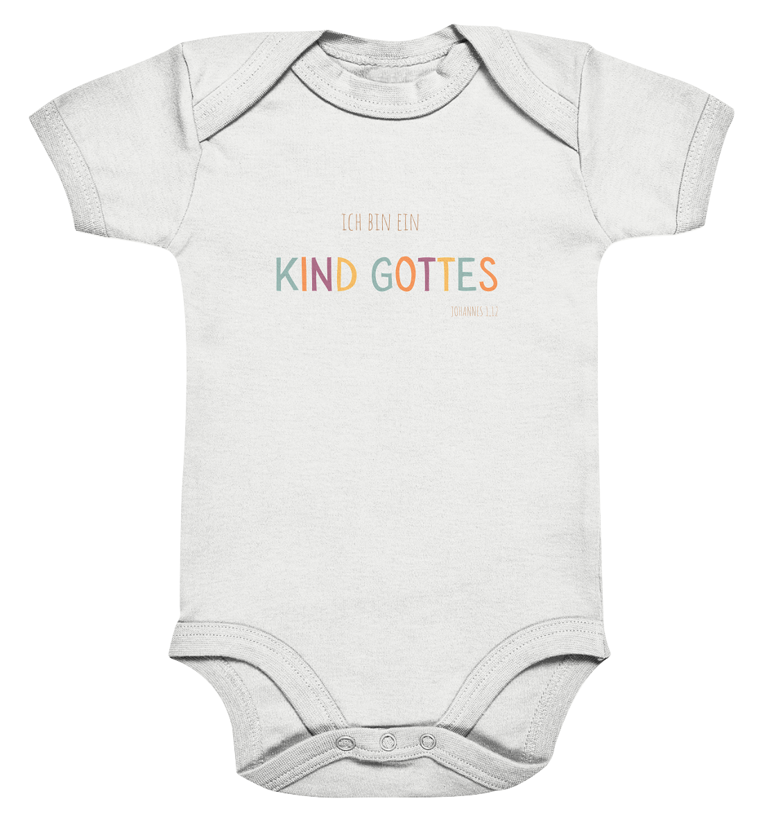 Kind Gottes - Organic Baby Bodysuit - wertvoll und geliebt