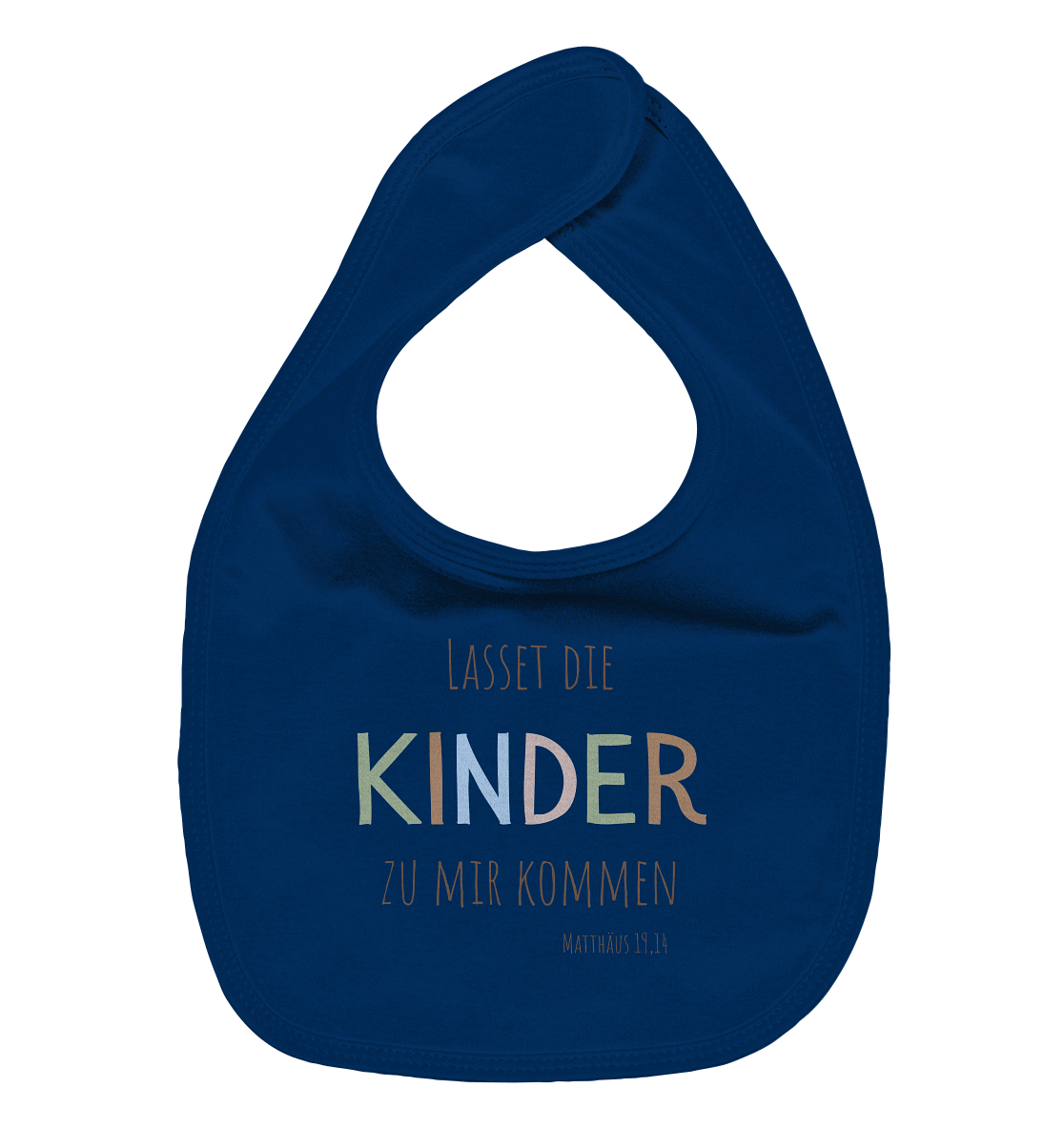 Lasset die Kinder zu mir kommen - Organic Baby-Lätzchen - wertvoll und geliebt